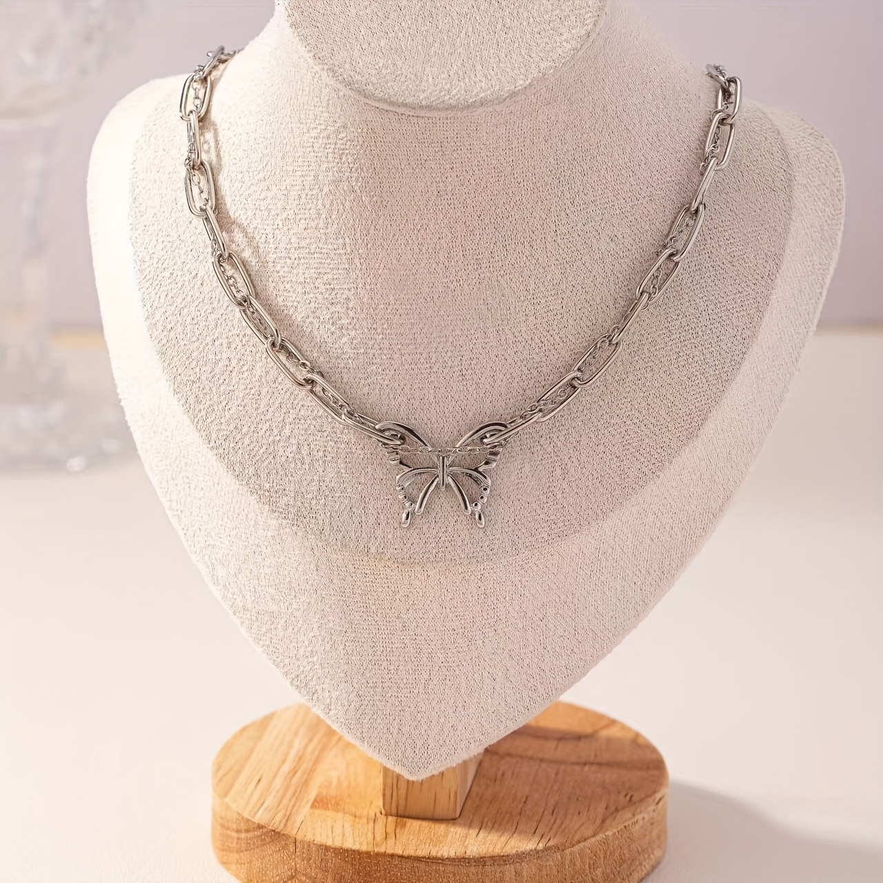 A Double-layer Stackable 18K Gold-plated Necklace